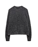 [LANARCH] Mohair Blend Crop Cardigan