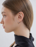 Essence Silver Accent Petite Earrings