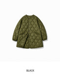 Chiro Quilted Over Fit Fishtail Field Jacket