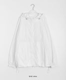 Kazub Nylon Two-Way String Over Hood Wind Jumper