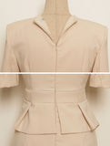 Cellmond Peplum H Line One Piece