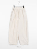 [unisex] Kimoni Banding Corduroy Big Pocket Balloon Pants