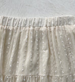 Elvia Lace Surgical Tiered Banding Skirt