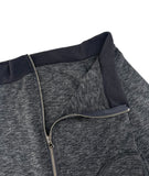 SOFT OFF SHOULDER ZIP-UP