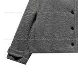 [wool 40%] Steen Alpaca High Neck Coat