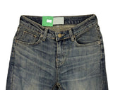 Cut Washing Bootcut Denim