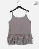 Sakan Frill Tiered Bustier Sleeveless