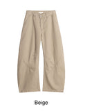 Daviel Dart Curved Cotton Pants