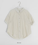 Satchi Short Sleeve Puff Sleeve Blouse
