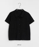 Doost Seersucker Embo Pocket Short Sleeve Shirt