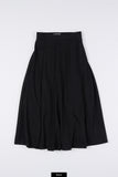 Claire wool pleats skirt