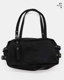 Sote Belt Leather Eyelet Shoulder Bag