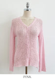 Alin V-neck Tefsa Cool Knit Cardigan