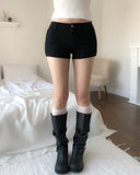Cathy Back Pocket Low Shorts