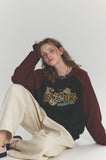 SNACK CAT Raglan Sweatshirt