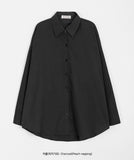 [BAONHAUS] Samor Cotton Over Long Sleeve Peach Fuzz Shirt