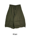 Ennyu Nylon Cargo Bermuda Pants