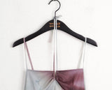 Reva Tie Dye Printed Shirring Strap Long One Piece