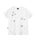 Mushroom Stitch Crop Short Sleeve Tee