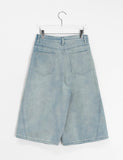 Donnob Denim Bermuda Cargo Pants