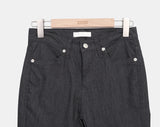 Paulver Eyelet Bootcut Pants