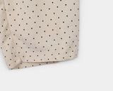 Henny Dot Velvet Frill Skirt Pants