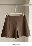Flo Span Mini Pleated Skirt Pants