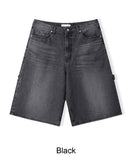Caron Stone Carpenter Bermuda Denim Pants