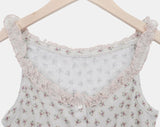 Hiyun Flower Frill Sleeveless
