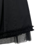 LACE FRILL LONG SK