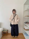 Cuden String Fleece Zip-Up Jacket