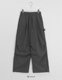 [Unisex] Relder Carpenter Banding Nylon Wide Pants