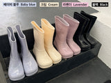 Wensha platform rain boots