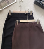 Days Basic H-Line Banding Long Skirt