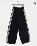 Dodi two-way track banding balloon nylon pants