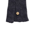 Iva button slit color matching leg warmers