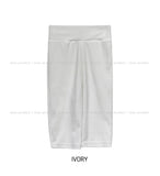 Lumiere Ribbed Biker Pants
