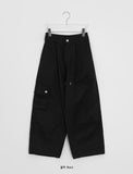 [unisex] Hyant Button Cut Cargo Wide Pants
