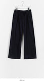 [unisex] Laran Linen Banding Wide Pants