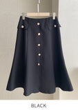 Piant Button Mermaid Skirt