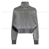 Doa Two Way Knit Zip-up