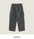 Faded Dyeing Washed Multi Cargo Pants