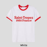 Subard Ringer Printed Short Sleeve T-shirt