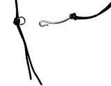 Most leather knot necklace