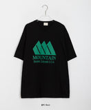 Mitsuno Mountain Printing Short Sleeve Tee