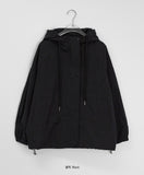 Nirubi Hood String Wind Jumper
