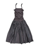 Melt Mix Chiffon Strap One Piece