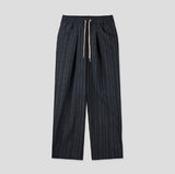 Seilen Stripe Banding Wide Slacks