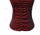 Bez Twin Stripe Halter Sleeveless