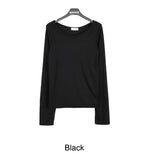 Derina Ribbed Long Sleeve Tee